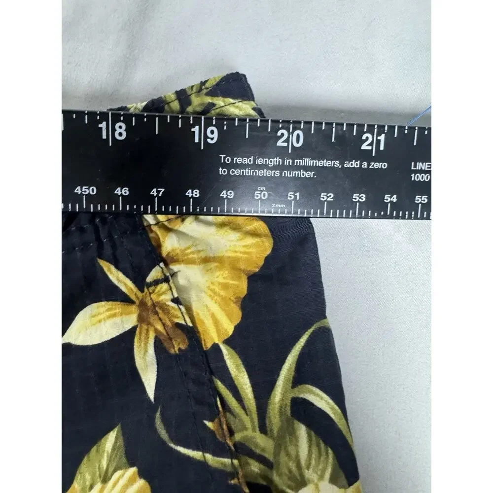 Tommy Bahama Pineapple Floral Swim Trunks Board Shorts Men’s XL Blue Hawaiian